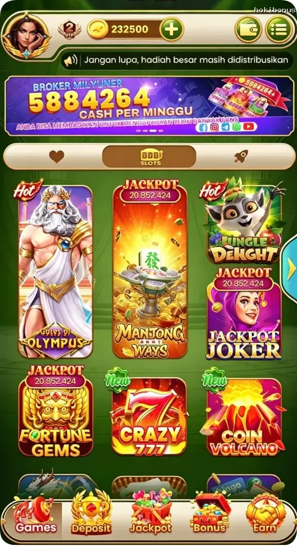 hokibonus Preview - Resmi Unduh